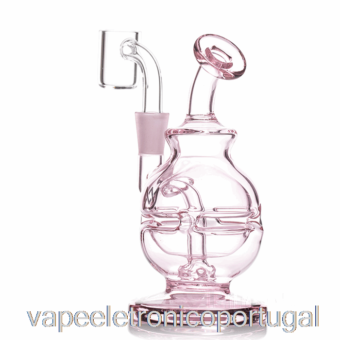 Vape Eletrônico Mj Arsenal Royale Mini Dab Rig Rosa Jacarandá